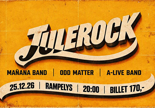 Julerock på Rampelys